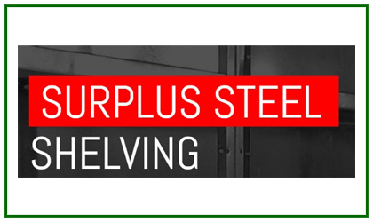 Surplus Steel Shelving